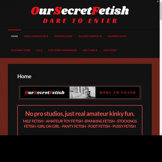 oursecretfetish.com