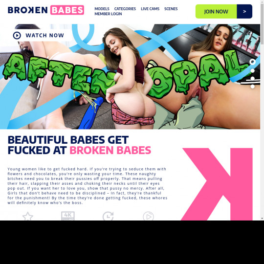 Broken babes porn