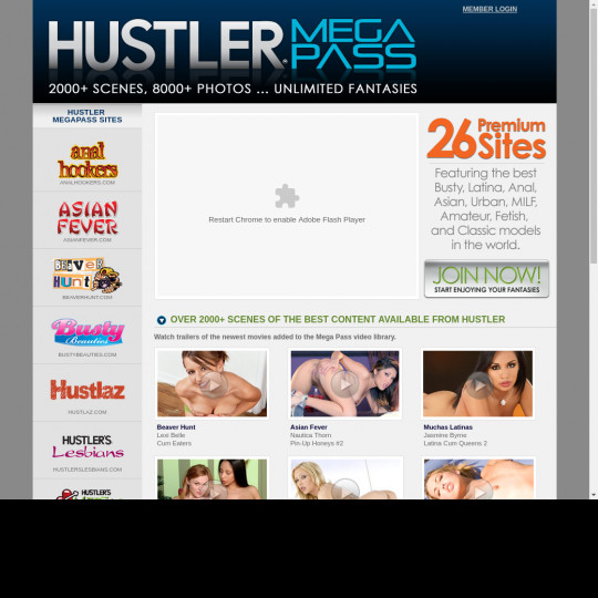 hustlermegapass.com