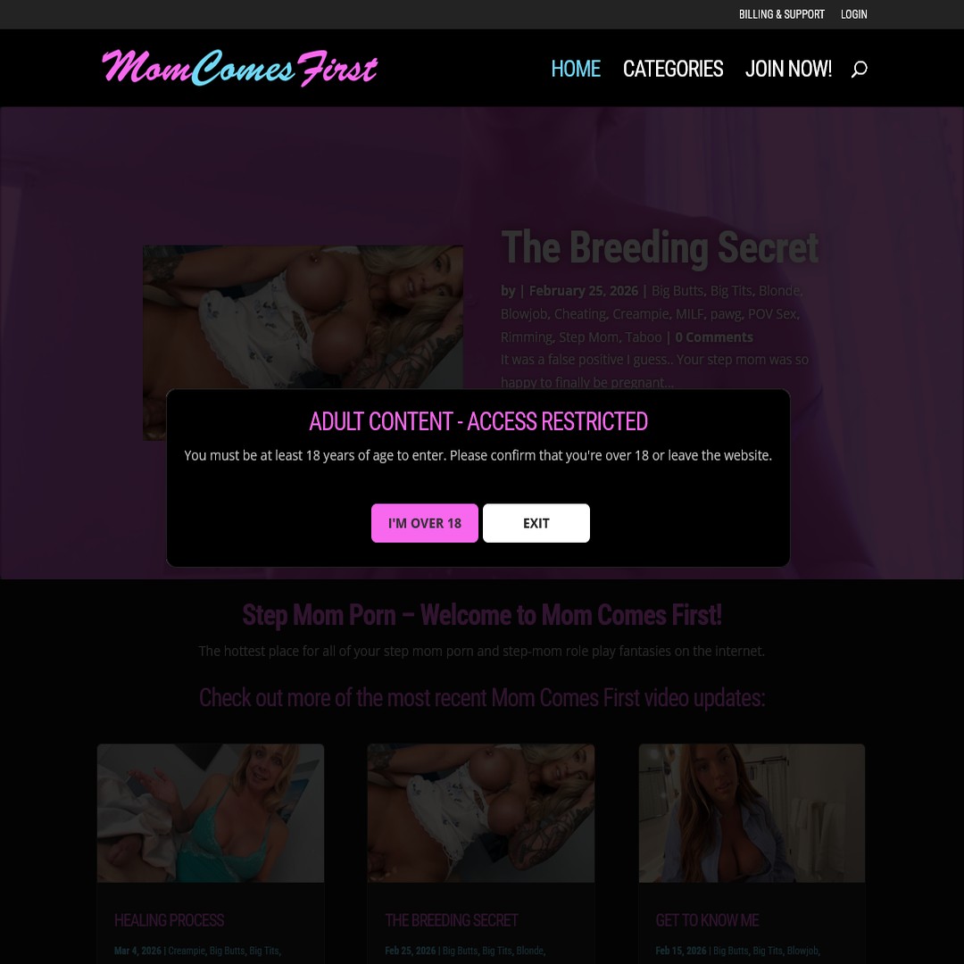 momcomesfirst.com passwords